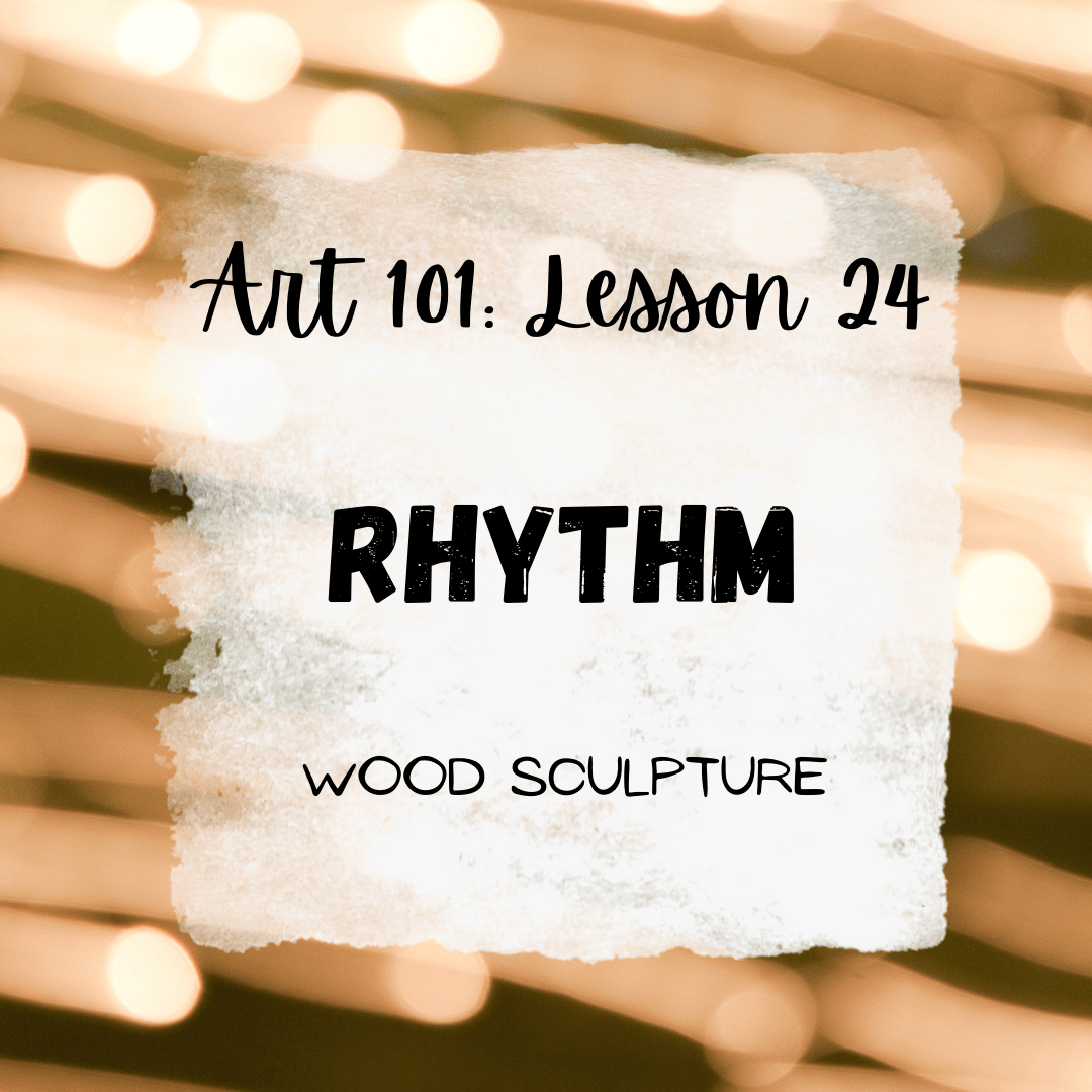 Rhythm in Art: Painted Wood Sculptures
